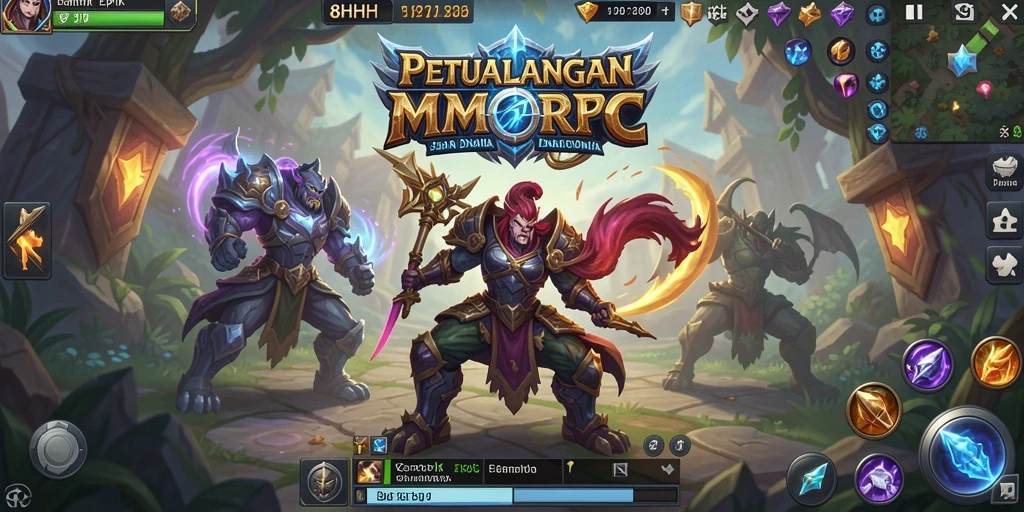 Gameplay epik di 8HHH dengan pertarungan yang mendebarkan.