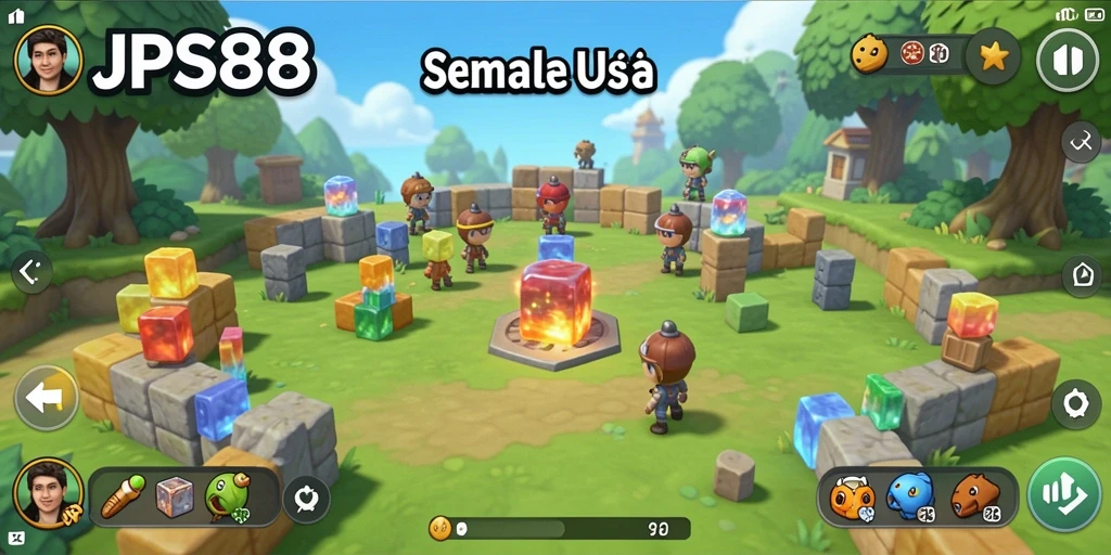 Screenshot JPS88 menampilkan gameplay menantang dengan grafis luar biasa.