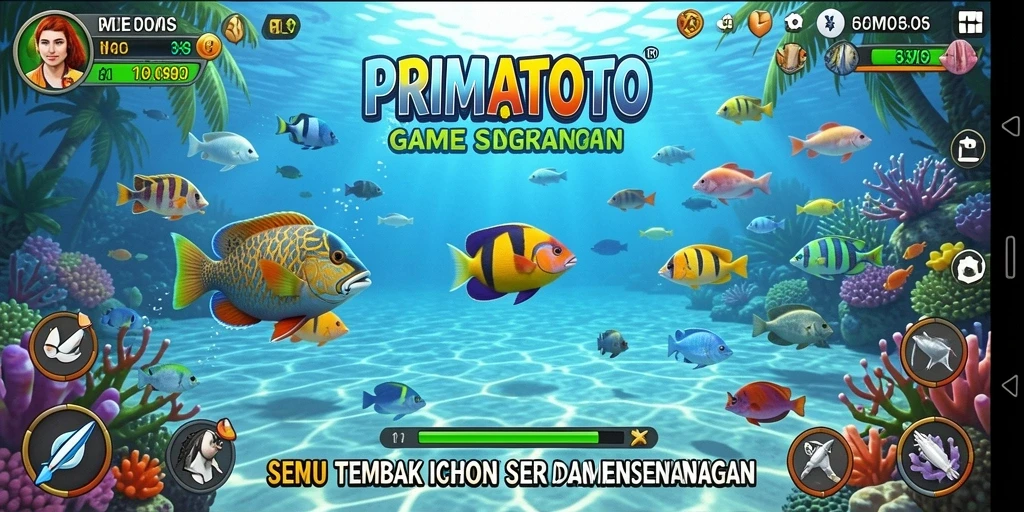Tampilan gameplay menarik dalam PRIMATOTO yang penuh aksi.